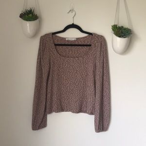 All In Favor Balloon Sleeve Top